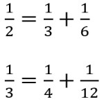 Add  and Subtract Unit Fractions